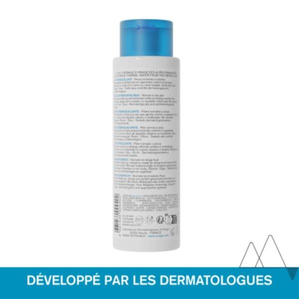 Uriage Lait Démaquillant 250 ml - Démaquille et renforce la défense naturelle de la peau