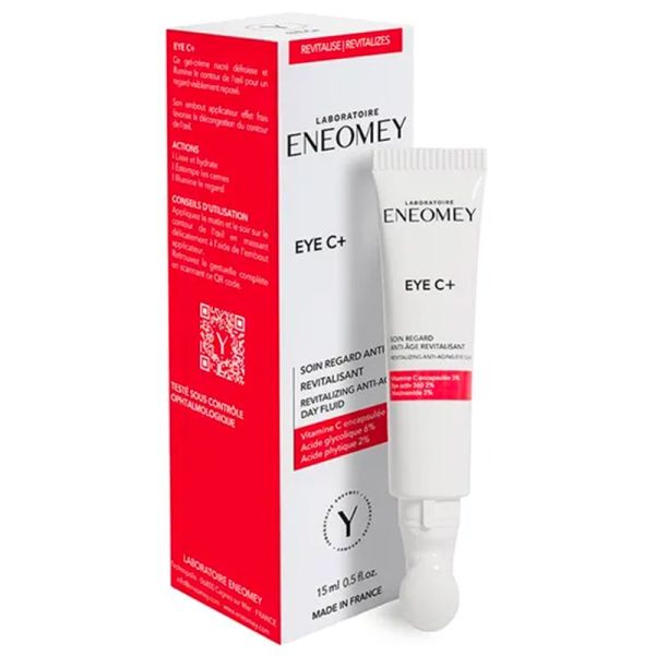 Eneomey Anti-âge Revitalisant Eye C+ Soin Regard - 15ml - Lisse, illumine et hydrate intensément