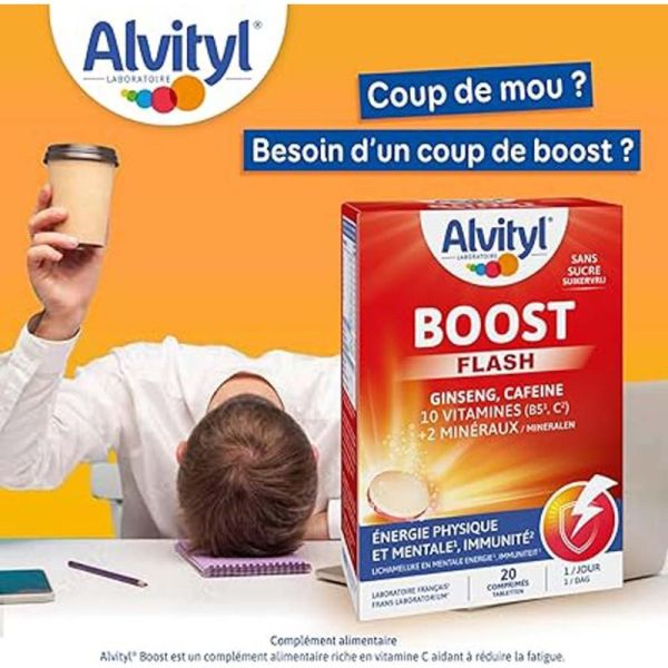 Alvityl Boost 20 comprimés effervescents