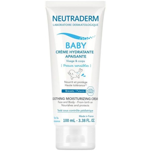 Neutraderm Baby Crème hydratante apaisante 100 ml