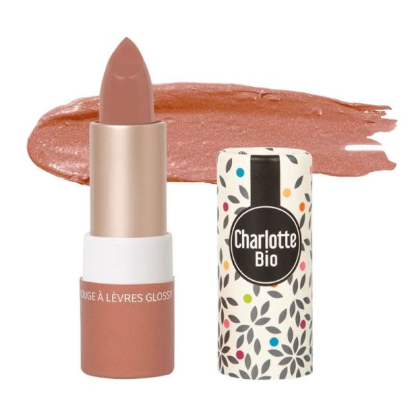 Charlotte Bio Stick Rouge à Lèvres Glossy Effet Brillant & Repulpant Naturel - 3.5g
