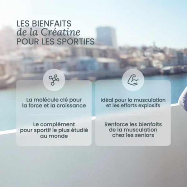 Nutri&Co Créatine Gélules 120 Gélules – Force musculaire et performance physique
