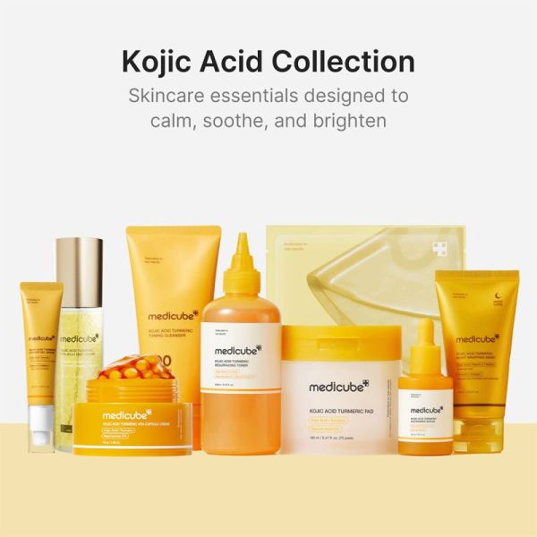 Medicube Masque de Nuit Acide Kojique et Curcuma 75ml – Éclat et anti-taches