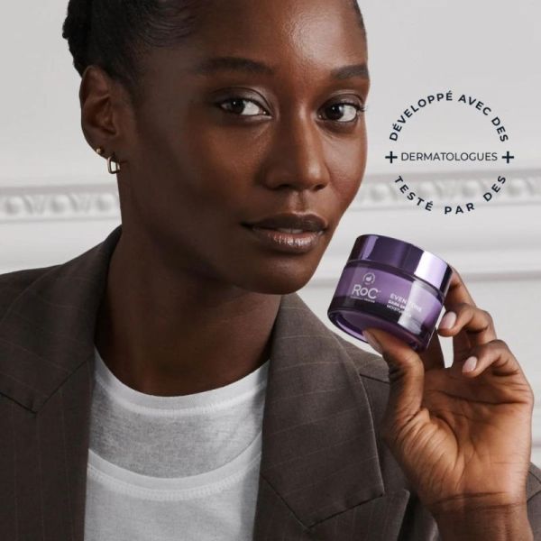 RoC Even Tone Unifiant Tâches Crème Jour/Nuit 50 ml - Réduit visiblement les tâches
