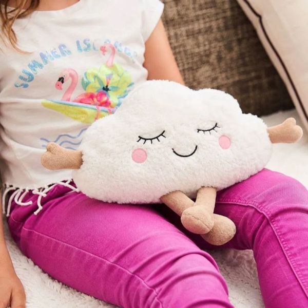 Pelucho Bouillotte Déhoussable Nuage – Chaleur et réconfort