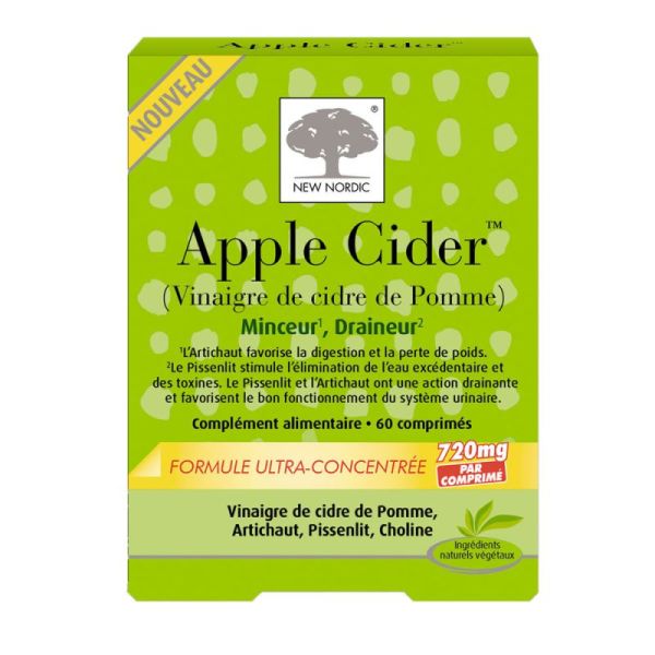 New Nordic Apple Cider 60 comprimés