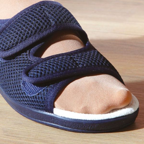 Gibaud CHUT Athènes Bleu - Chaussures Confort Femme Pieds Déformés