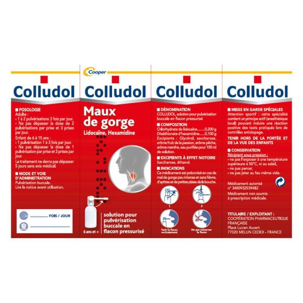 Cooper Colludol collutoire 30 ml
