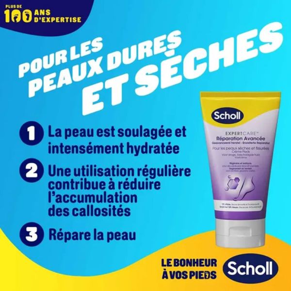 Scholl ExpertCare Réparation Avancée 150ml – Réparation et douceur