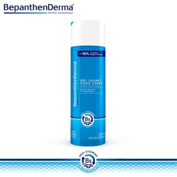 BepanthenDerma® Gel Lavant Doux Corps 200ml