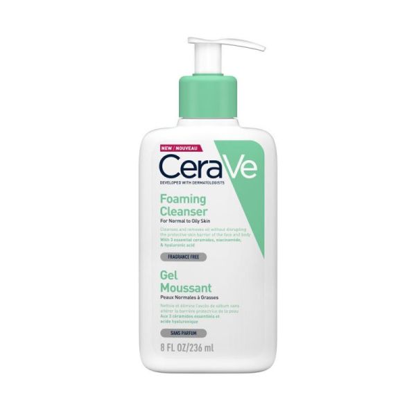 Cerave Gel Moussant Visage 236 ml