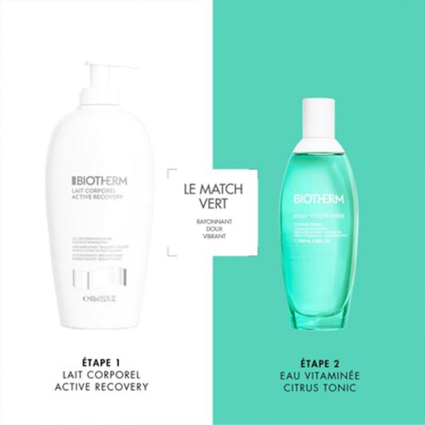 Biotherm Eau Vitaminée Citrus Tonic 100 ml - Energie vibrante et fraîcheur intense