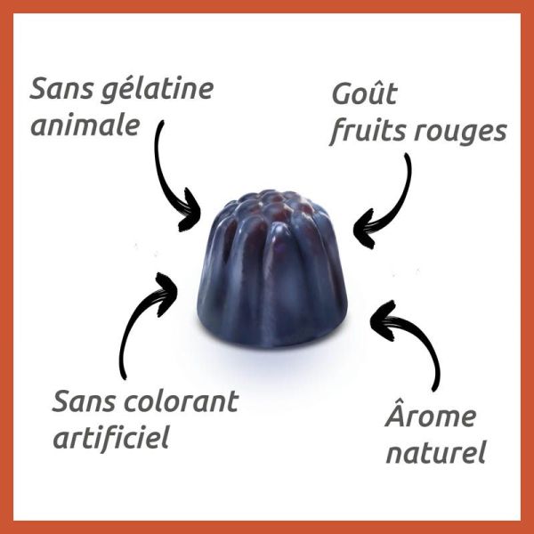 Vitascorbol Immunité - 50 gommes - Défenses renforcées & énergie naturelle