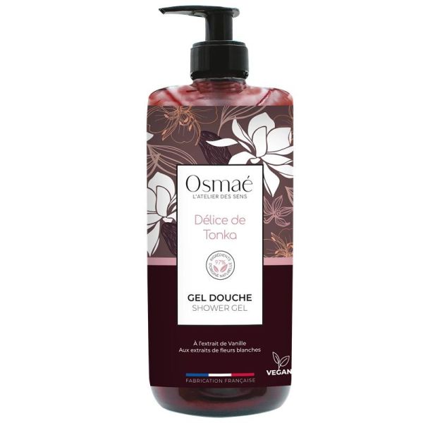 Osmaé Gel Douche Surgras Délice de Tonka - 1 Litre