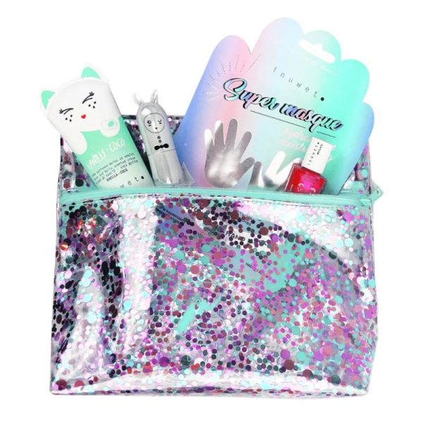 Inuwet Trousse Confettis Rangement Essentiels & Accessoires Beauté