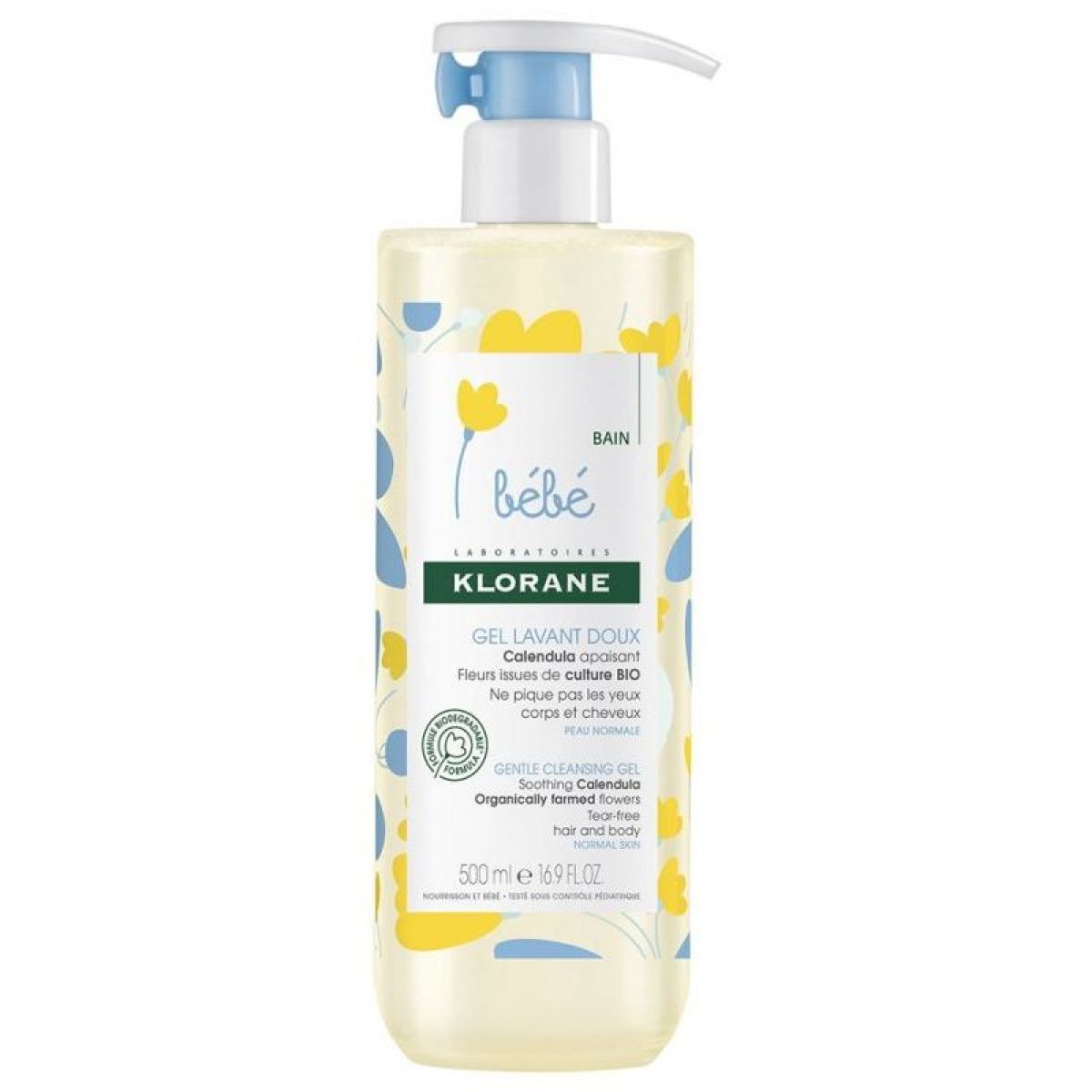 Gel lavant doux Klorane Bébé | Jean Coutu