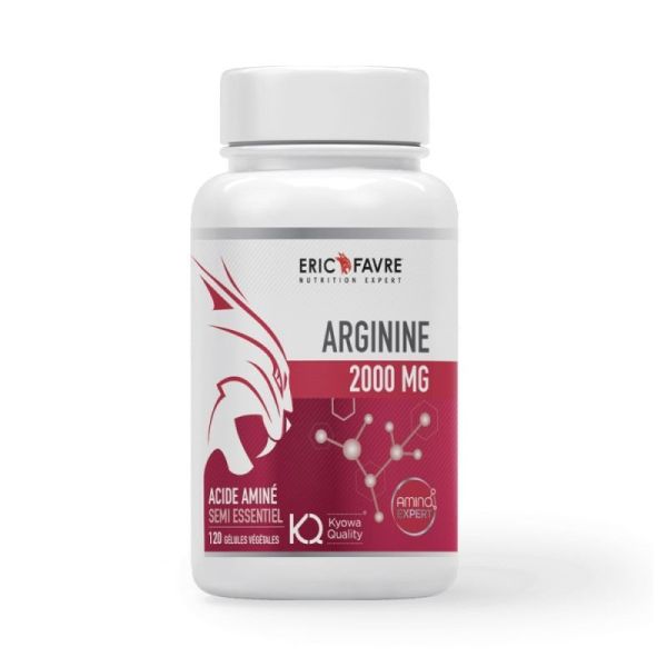 Eric Favre Arginine Kyowa 2000mg - 120 Gélules