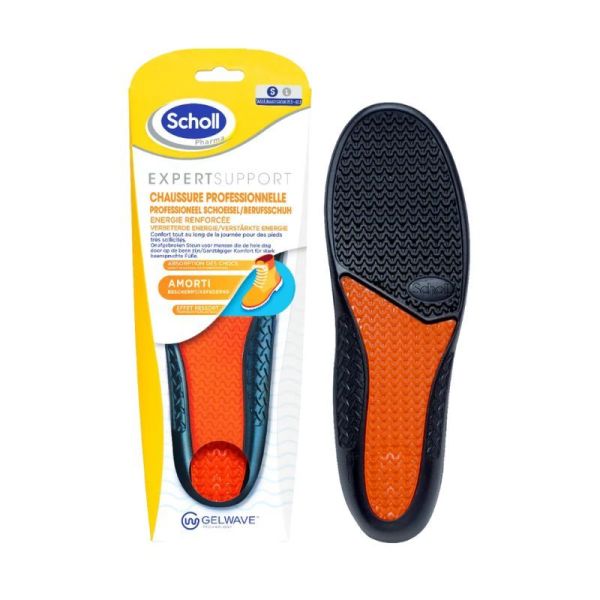 Scholl Expert Support Semelles Chaussures Professionnelles - Pointure 35.5 à 40.5