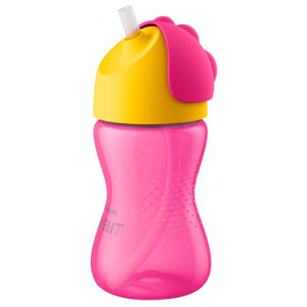Philips Avent Tasse à Paille Flexible 300ml 12 Mois et + – Apprentissage et autonomie