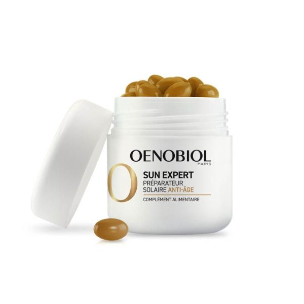 Oenobiol Sun Expert Préparateur solaire Anti-âge - Lot de 2 x 30 Capsules