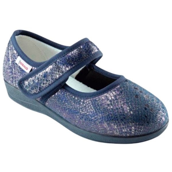 Gibaud CHUT Lévitha Marine - Chaussures Confort Femme Pieds Déformés
