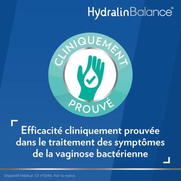 Hydralin Balance Gel Vaginal Triple Action 7 tubes