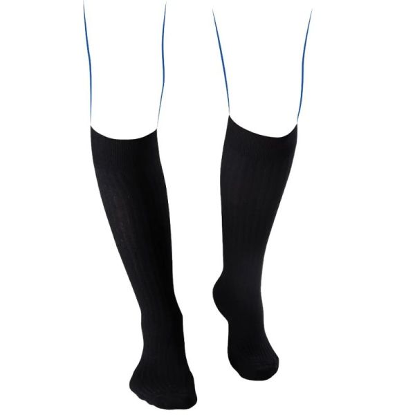 Thuasne Venoflex Fast Laine Chaussettes de Contention Homme Classe 3 Long – Thermorégulation et confort