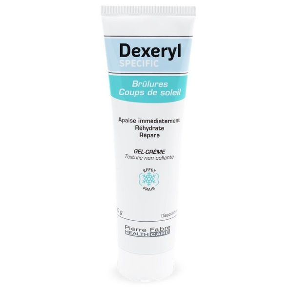 Dexeryl Spécific Gel-Crème Brûlures & Coups de Soleil - 50g