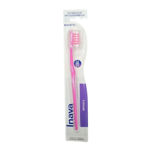 Inava Brosse à Dents Adulte Ortho X Médium