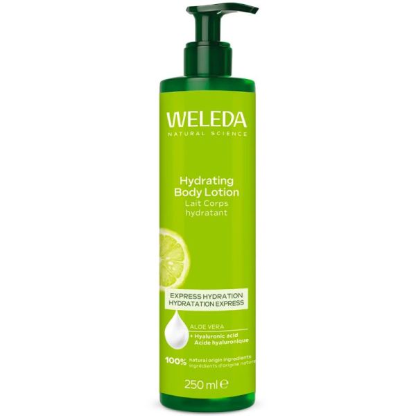 Weleda Lait Corps Hydratant Aloe Vera - 250 ml - Hydrate et rafraîchit tous les types de peaux