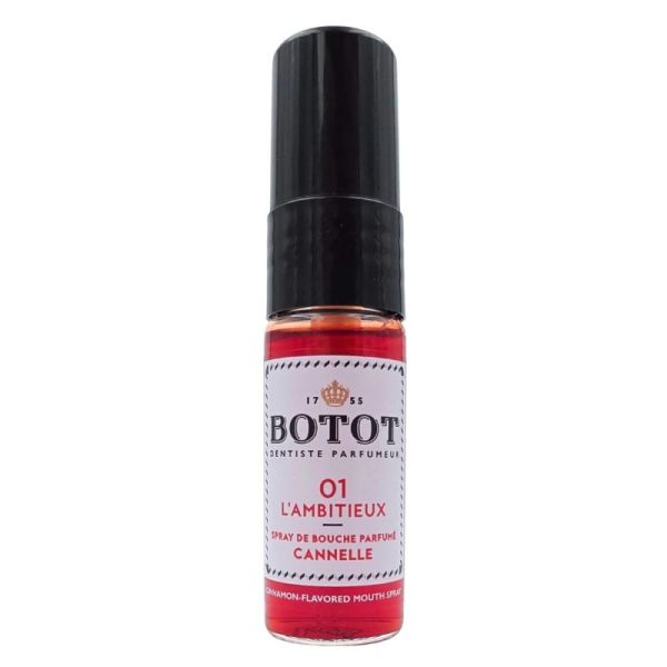 Botot 01 L'Ambitieux Spray de bouche parfumé 15 ml - Cannelle, fraîcheur épicée