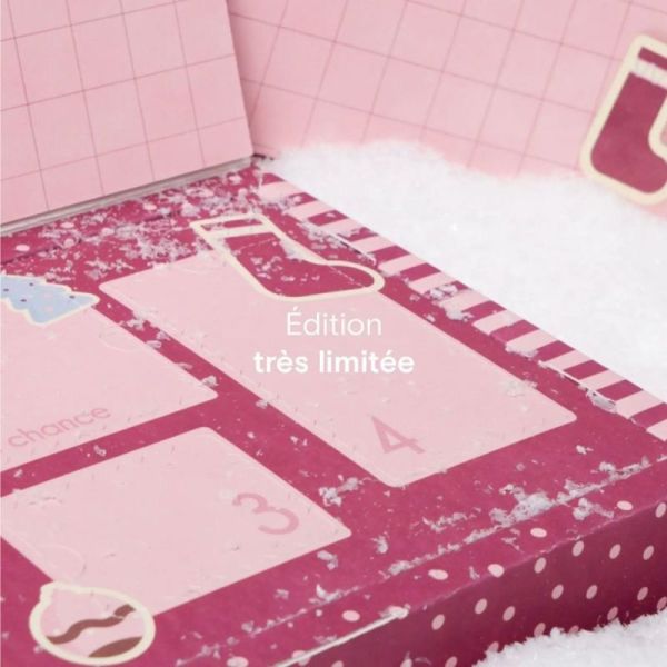 La Rosée Calendrier de l'Avent 4 soins grand format et 1 accessoire - Coffret beauté