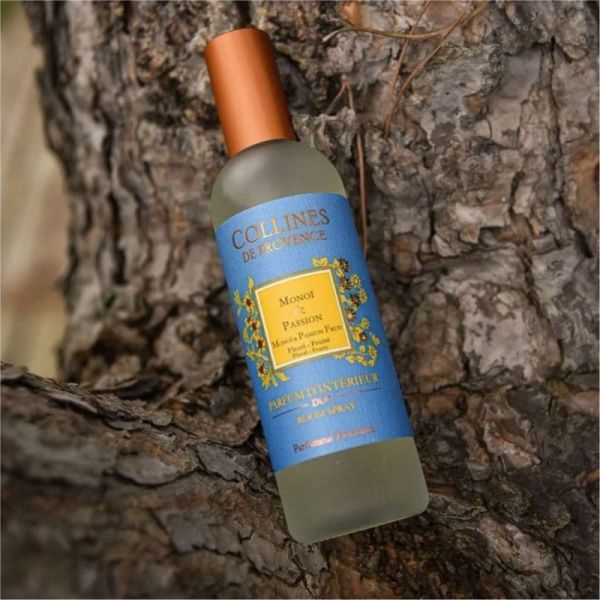 Collines de Provence Parfum d’Intérieur Monoï & Passion Spray – ambiance exotique et ensoleillée