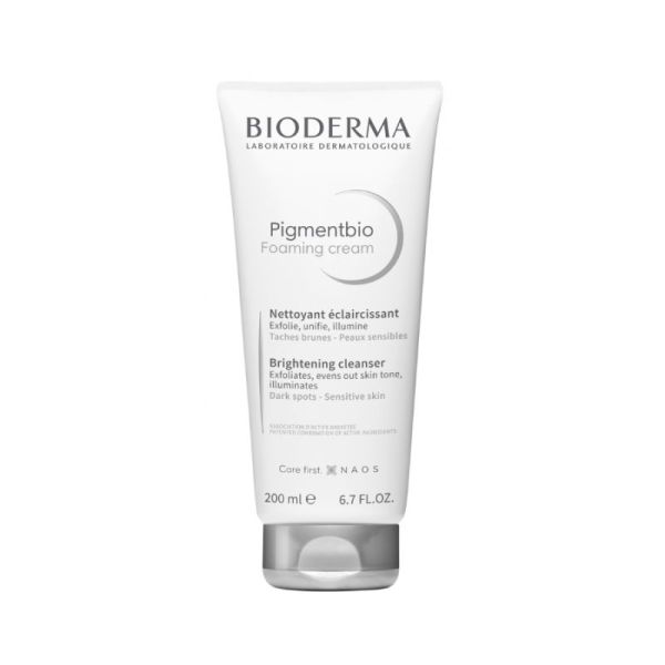 Bioderma Pigmentbio Foaming Cream - Nettoyant éclaircissant - 200 ml