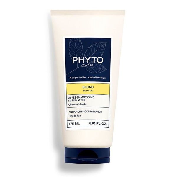 Phyto Blond Après Shampoing Sublimateur - Hydrate et Protège les Cheveux Blonds - 175ml