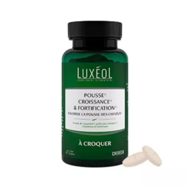 Luxéol Pousse Croissance & Fortification 30 comprimés