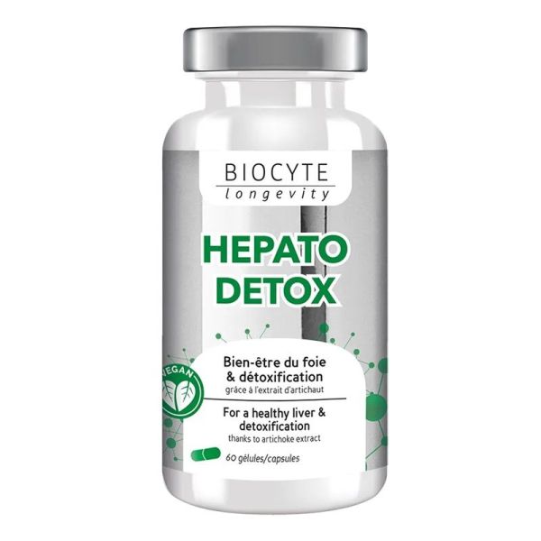 Biocyte Longevity Hepato Détox Bien-Être du Foie - 60 Gélules