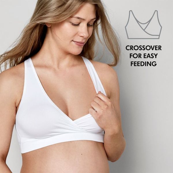 Medela Brassière de Nuit Grossesse et Allaitement Keep Cool Noir - Confort et aintien