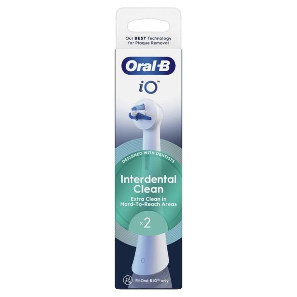 Oral-B iO Interdental Clean 2 Brossettes De Rechange – Précision et implants