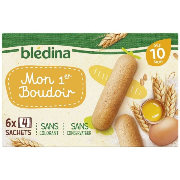 Blédina Mon 1er Boudoir - 24 Boudoirs - Dès 10 Mois Biscuit Fondant pour Bébé