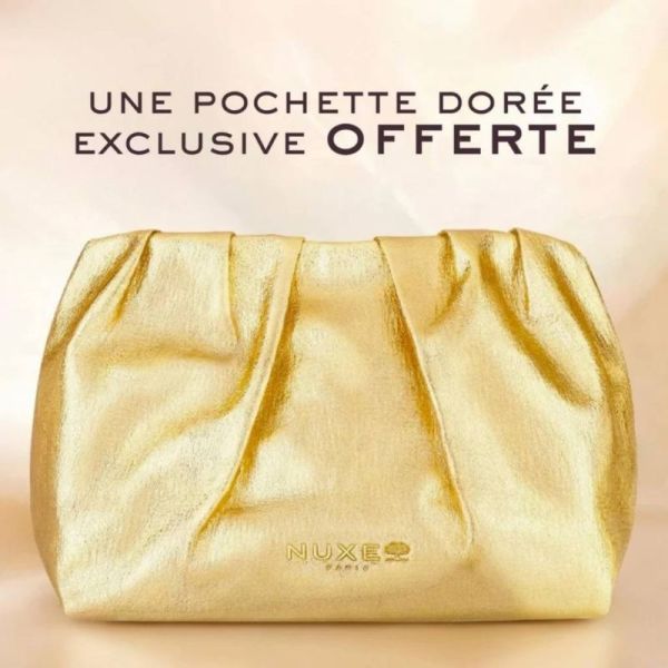 Nuxe Coffret Noël La Collection Prodigieux Floral 3 soins + pochette - Coffret cadeau floral pour sublimer le visage, le corps et les cheveux