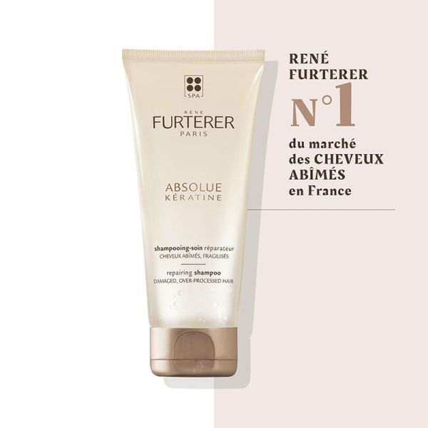 René Furterer Absolue Keratine Shampoing-soin réparateur Modèle Voyage 50 ml
