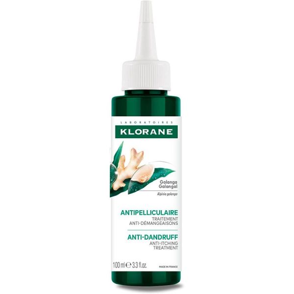 Klorane Lotion Antipelliculaire Traitement Anti-Démangeaisons - 100 ml - Cuir chevelu irrité