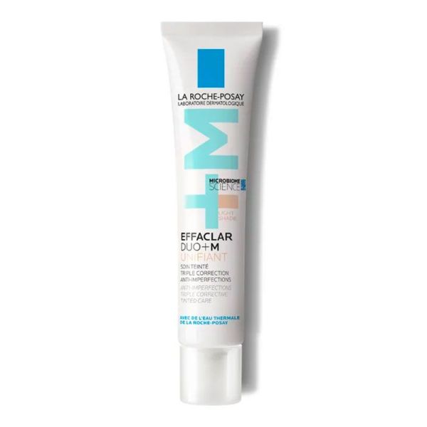 La Roche-posay Effaclar Duo+M - Unifiant Soin Triple Correction Anti-imperfections - Teinte Light - 40ml