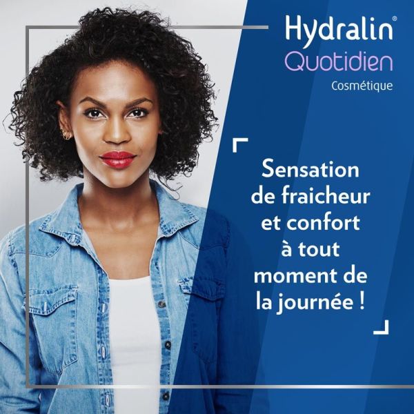 Hydralin Lingettes douces a l'extrait de lotus 10 lingettes