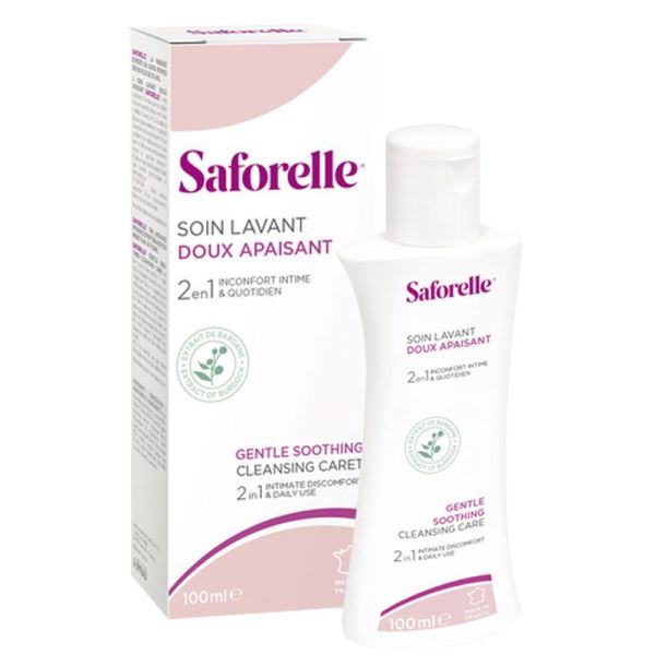 Saforelle Soin Lavant Doux Hygiène Intime et Corporelle 100 ml