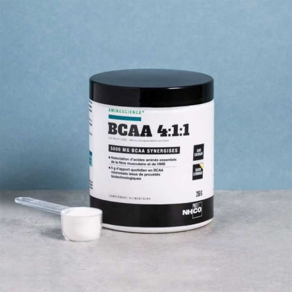 NHCO BCAA 4:1:1 Récupération - 90 comprimés - Récupération musculaire pour efforts intenses