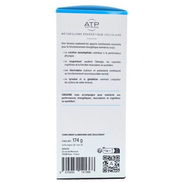 Aragan Creaone 20 sticks - Métabolisme énergétique et fonction musculaire