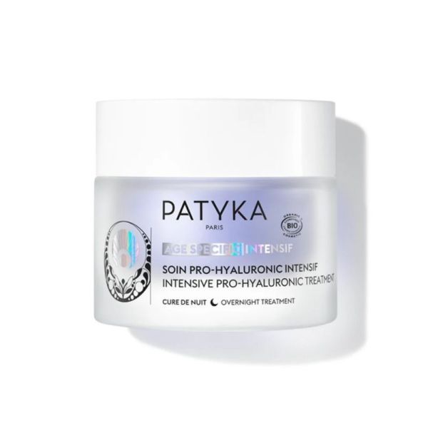 Patyka Soin Pro-Hyaluronic Intensif 50 ml - Cure de nuit repulpante aux 3 acides hyaluroniques