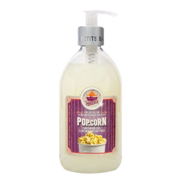 Gel douche surgras sans savon Pop Corn 500ml